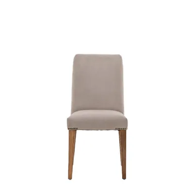 Highgrove Chair Dove Velvet (2pk)