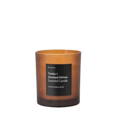 Aroma Votive Tonka And Smoked Vetiver 90x90x100mm