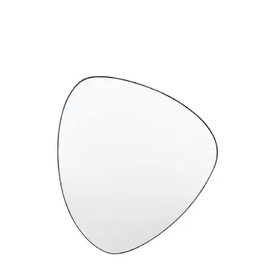 Caesars Mirror Black 750x20x850mm