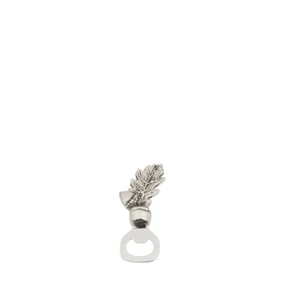 Antique Nickel Acorn Bottle Opener