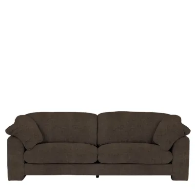Verona Moody Fabric 4 Seater Sofa Wrap Over Arm Cushions