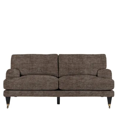 Celine Shadow Fabric 3 Seater Standard Sofa with Pea Arm