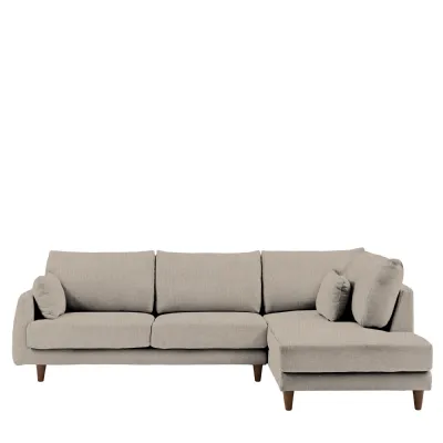 Willow Dusty Fabric Right Hand Facing Chaise Sofa