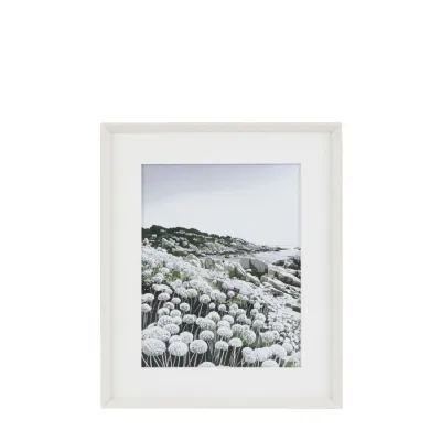 White and Wild Flowers I Framed Art