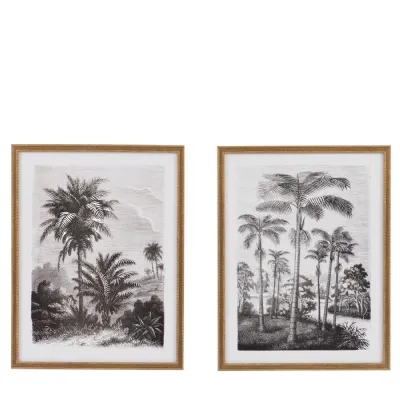 Colonial Sketches Framed Art Set of 2