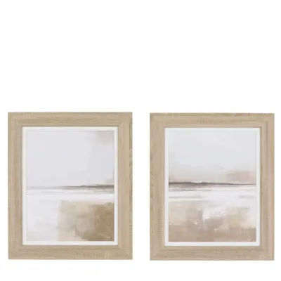 Silent Sands Framed Canvas Set of 2