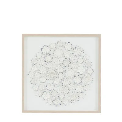 Unfurling Petals Framed Art