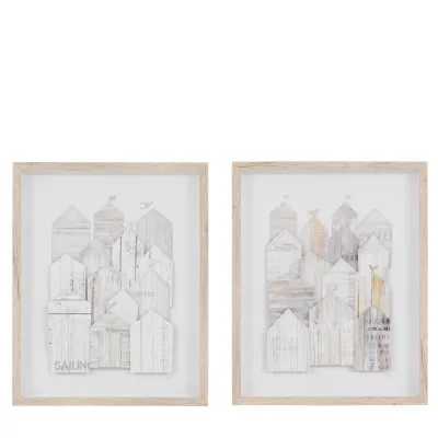 Beach Retreat Framed Art Set of 2