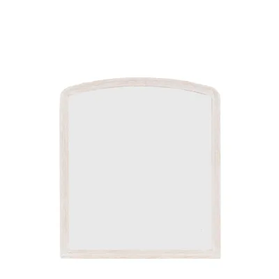 Glass Size mm 810 x 920mm Overmantle Mirror Limed Oak