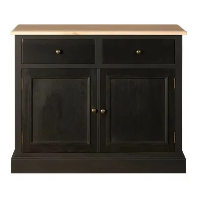 Black and copper Lyon small sideboard