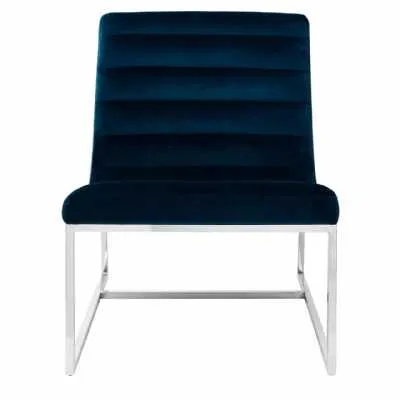 Vogue Midnight Velvet Cocktail Chair