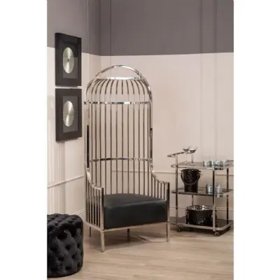 Silver Porters Chair