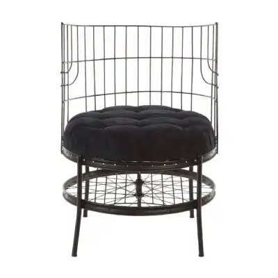 Mantis Black Finish Chair