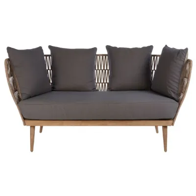 Opus Grey Two Seat Conservatory Sofa