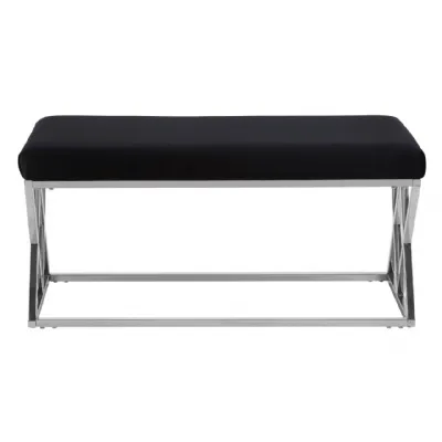 Allure Black Seat Bench