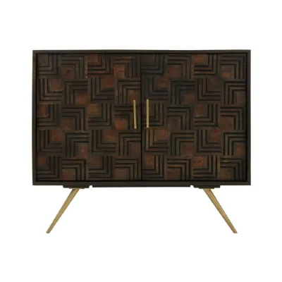 Surat Carved Mango Sideboard
