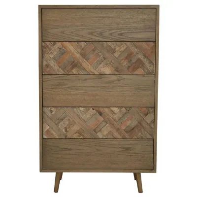 Salvar 5 Drawer Sustainable Wooden Chest