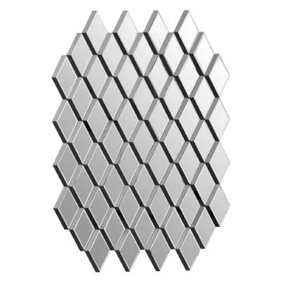 Contemporary Arabesque Statement Piece Wall Mirror