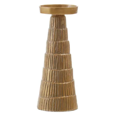 Contemporary Conical Base Large Candle Holder