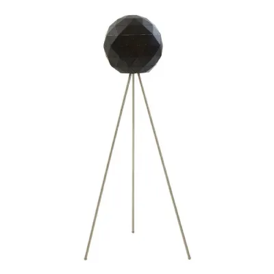 Mateo Black Finish Floor Lamp