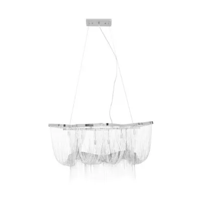 Luxe Basket Pendant Light Adjustable Chandelier