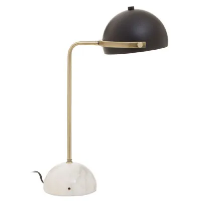 Contemporary Industrial Black Desk Lamp