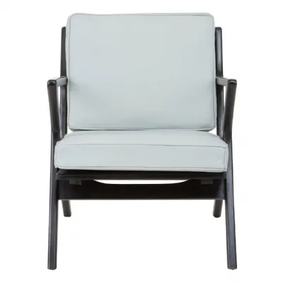 Kendari Grey Cow Leather Chair