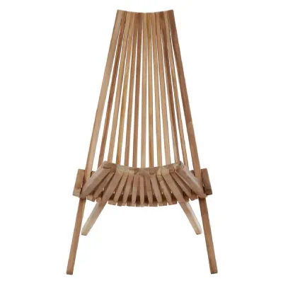 Scandi Style Teak Wooden Chair