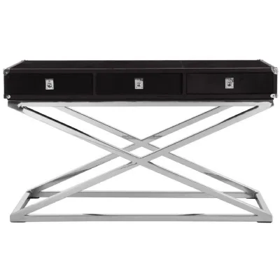 Modern Stainless Steel Statement Piece Console
