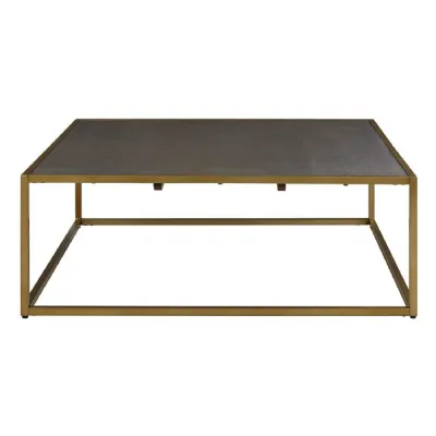 Minimal Iron Frame Coffee Table