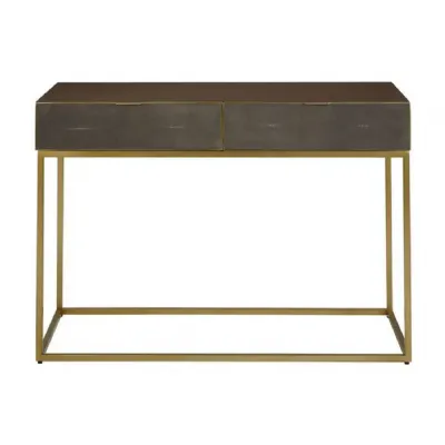 Minimal Iron Frame Console Table