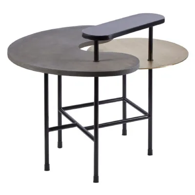 Abstract 3 Tier Coffee Table