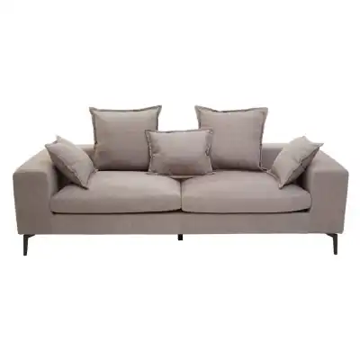 Avignon 3 Seat Grey Sofa