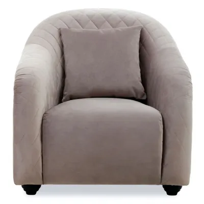 Luxe Quilt Textured Armchair