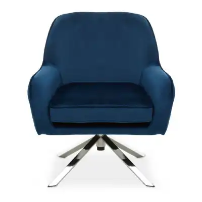 Avery Midnight Velvet Chair