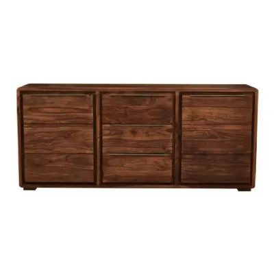 Surati Two Door Three Drawer Acacia Sideboard