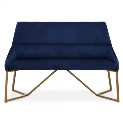 Vieste Midnight Velvet Bench