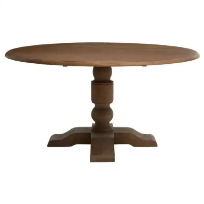 Oak Round Dining Table
