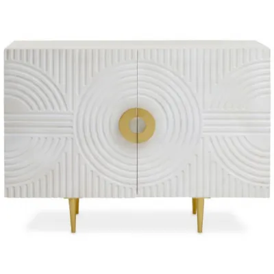 Saras Contemporary Mango Wood Sideboard