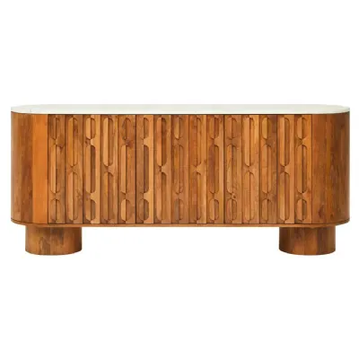 Mango Wood Torcino Sideboard
