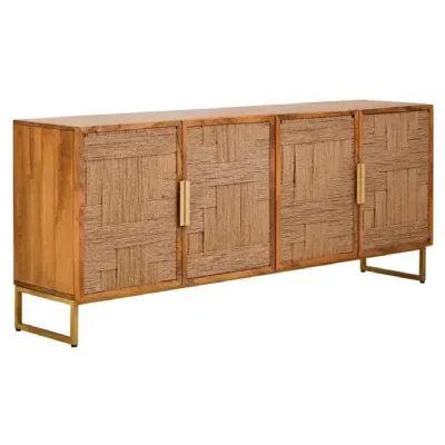 Faux Rope Mango Sideboard
