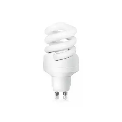 Extra Mini Supreme Spiral GU10 L1 15W 2700K Compact Fluorescent (10 10)