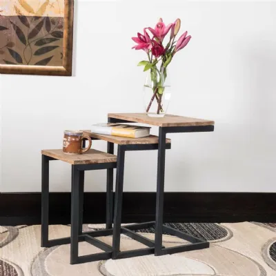 Nest of 3 Sofa Table Assembled
