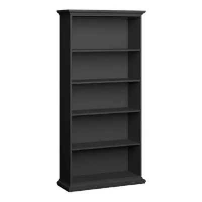 Paris Tall Bookcase in Matt Grey