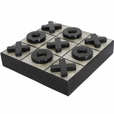 Chollerford Bone Inlay Noughts and Crosses Game