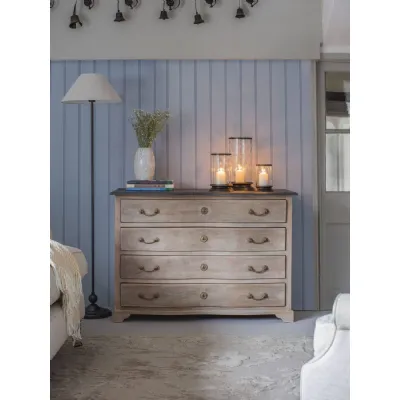 Grey Wood Chest Of Drawers