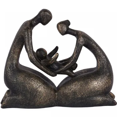 Caring Family Sculpture