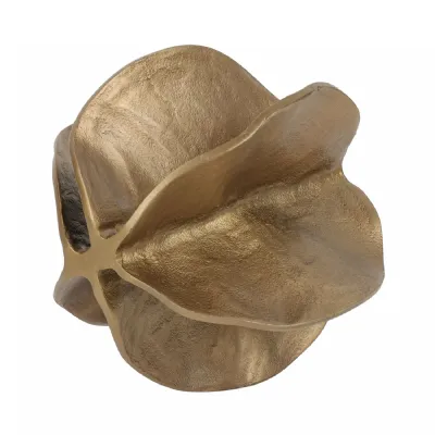 Ellie Bloom Brass Aluminium Large Antique Brass