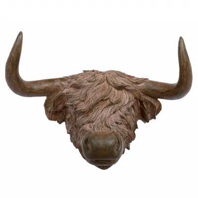 Murchie Rustic Highland Cow Wall Plaque