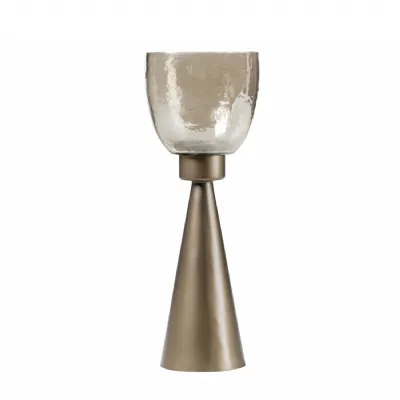 Southbourne Smoked Gold Hurricane Small 37cm